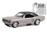 1:64 1967 Ford Mustang Coupe -- Autumn Smoke (Beige) -- Greenlight