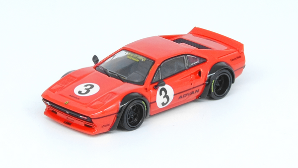1:64 Ferrari 308 GTB LBWK Liberty Walk -- Red -- INNO64