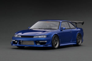 1:18 Nissan VERTEX S14 Silvia -- Blue Metallic -- Ignition Model IG3085