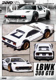 (Pre-Order) 1:64 Ferrari 308 GTB LBWK Liberty Walk -- White -- INNO64