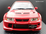 (Pre-Order) 1:18 Mitsubishi Lancer Evolution VI GSR T.M.E (CP9A) -- Red -- Ignition Model IG3664