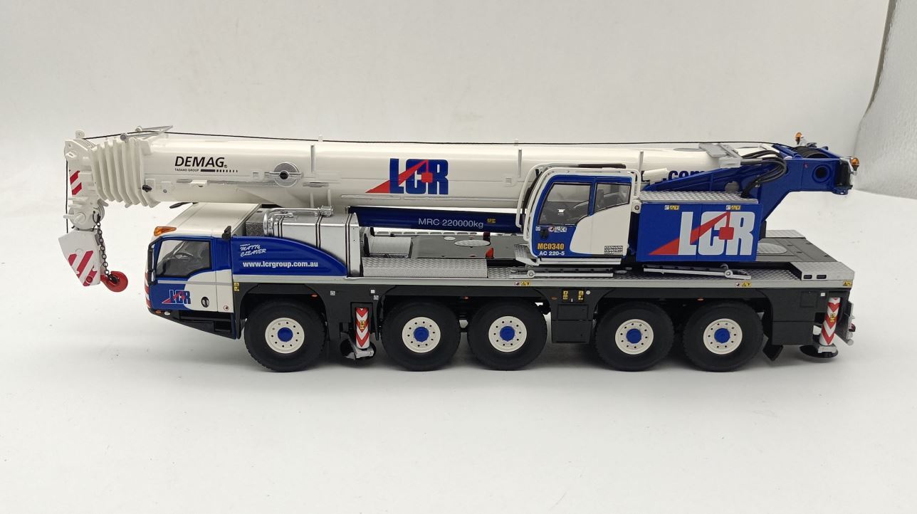 1:50 Demag AC220-5 Mobile Crane -- LCR Group -- IMC 31-0274