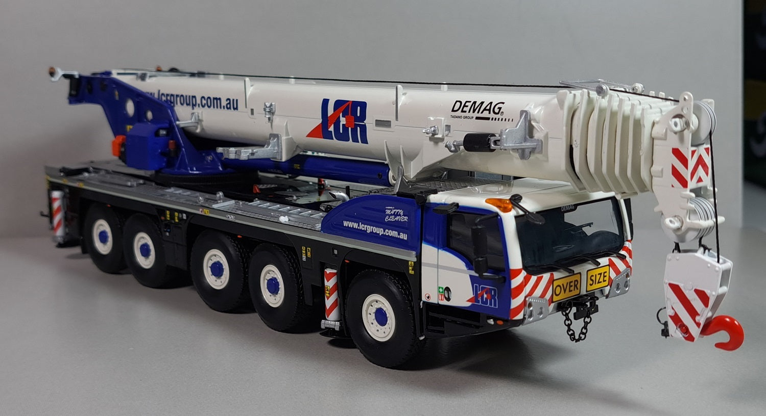 1:50 Demag AC220-5 Mobile Crane -- LCR Group -- IMC 31-0274