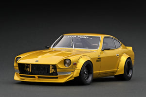 1:18 Nissan Fairlady Z (S30) Star Road -- Yellow Metallic -- Ignition IG3110