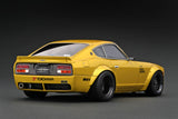 (Pre-Order) 1:18 Nissan Fairlady Z (S30) Star Road -- Yellow Metallic -- Ignition Model IG3110