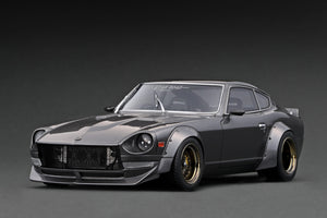 1:18 Nissan Fairlady Z (S30) Star Road -- Gun Metallic Grey -- Ignition IG3112