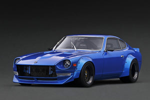 1:18 Nissan Fairlady Z (S30) Star Road -- Blue Metallic -- Ignition Model IG3113