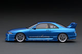 (Pre-Order) 1:18 Nissan Skyline GT-R (BCNR33) GReddy -- Blue -- Ignition Model IG3128