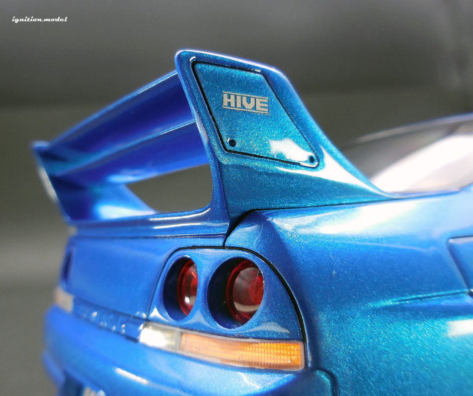 1:18 Nissan Skyline GT-R (BCNR33) GReddy -- Blue -- Ignition Model IG3 1:18 Nissan Skyline GT-R (BCNR33) GReddy -- Blue -- Ignition Model IG3