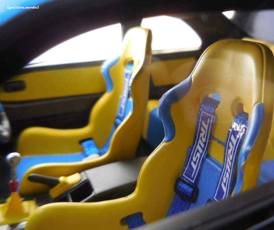 1:18 Nissan Skyline GT-R (BCNR33) GReddy -- Blue -- Ignition Model IG3