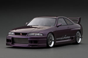 1:18 Nissan Skyline GT-R (BCNR33) GReddy -- Midnight Purple -- Ignition IG3130