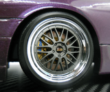 (Pre-Order) 1:18 Nissan Skyline GT-R (BCNR33) GReddy -- Midnight Purple -- Ignition Model IG3130