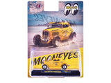 1:64 1932 Ford Three Window Coupe -- Mooneyes Yellow -- M2 Machines