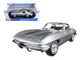 1:18 1965 Chevrolet Corvette -- Silver -- Maisto
