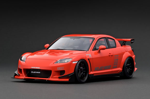 1:18 Mazda RX-8 (SE3P) RE Amemiya -- Orange -- Ignition Model IG3176