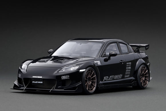 1:18 Mazda RX-8 (SE3P) RE Amemiya -- Black  -- Ignition Model IG3179