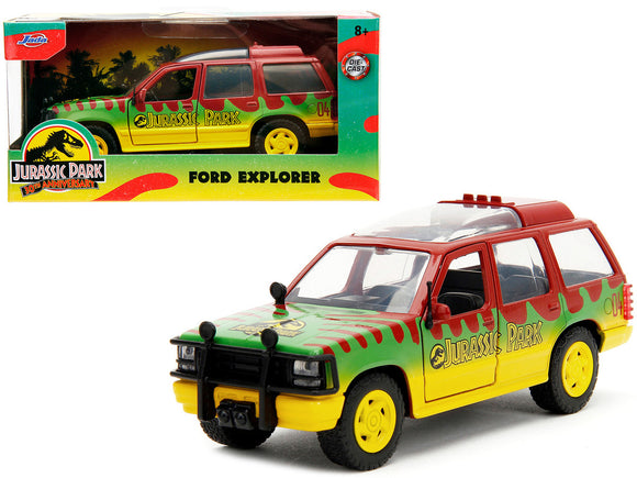 1:32 Jurassic Park 1993 Ford Explorer -- Jurassic World -- Jada