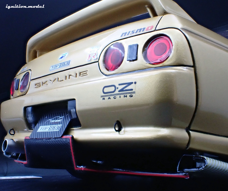 1:18 Nissan Skyline R32 GT-R TOP SECRET -- Gold -- Ignition Model IG35