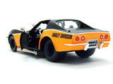 1:24 1970 Chevrolet Corvette -- Harley-Davidson Orange/Black -- Maisto