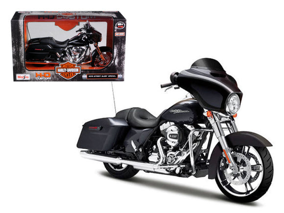 1:12 Harley-Davidson 2015 Street Glide Special -- Black -- Maisto Motorbike