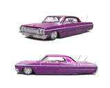 1:26 1964 Chevrolet Impala SS Lowrider -- Candy Purple -- Maisto Design (1:24)