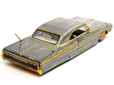 1:26 1964 Chevrolet Impala SS Lowrider -- Grey Metallic -- Maisto Design (1:24)