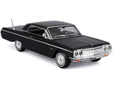 1:26 1964 Chevrolet Impala SS -- Black -- Maisto (1:24)