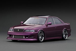 1:18 Toyota Chaser JZX100 VERTEX -- Purple Metallic -- Ignition Model IG3320