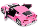 1:24 Pink Power Rangers w/Toyota FT-1 Concept -- JADA