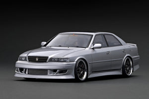 1:18 Toyota Chaser JZX100 VERTEX -- Silver -- Ignition Model IG3323