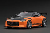 (Pre-Order) 1:18 Nissan Fairlady Z (RZ34) TOP SECRET -- Orange Metallic -- Ignition Model IG3382