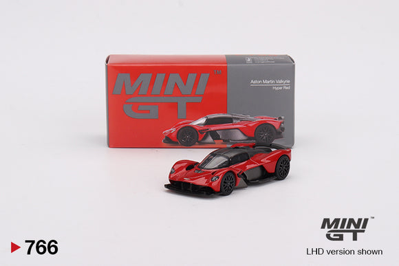 1:64 Aston Martin Valkyrie -- Hyper Red -- Mini GT MGT00766