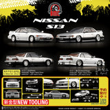 1:64 Nissan Silvia S13 -- Silver/Grey -- BM Creations