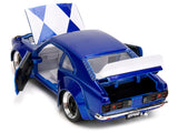 1:24 Blue Power Rangers w/1974 Mazda RX-3 -- JADA