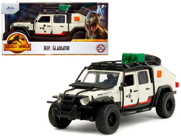 1:32 Jurassic Park Jeep Gladiator Pickup -- Jurassic World -- JADA