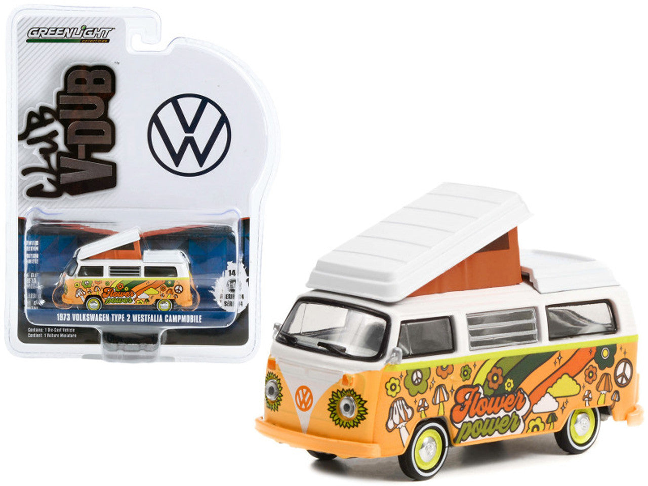 1964 Volkswagen Type 2 Rat Bus & Rat Fink 1/64 Scale deals Diecast Model