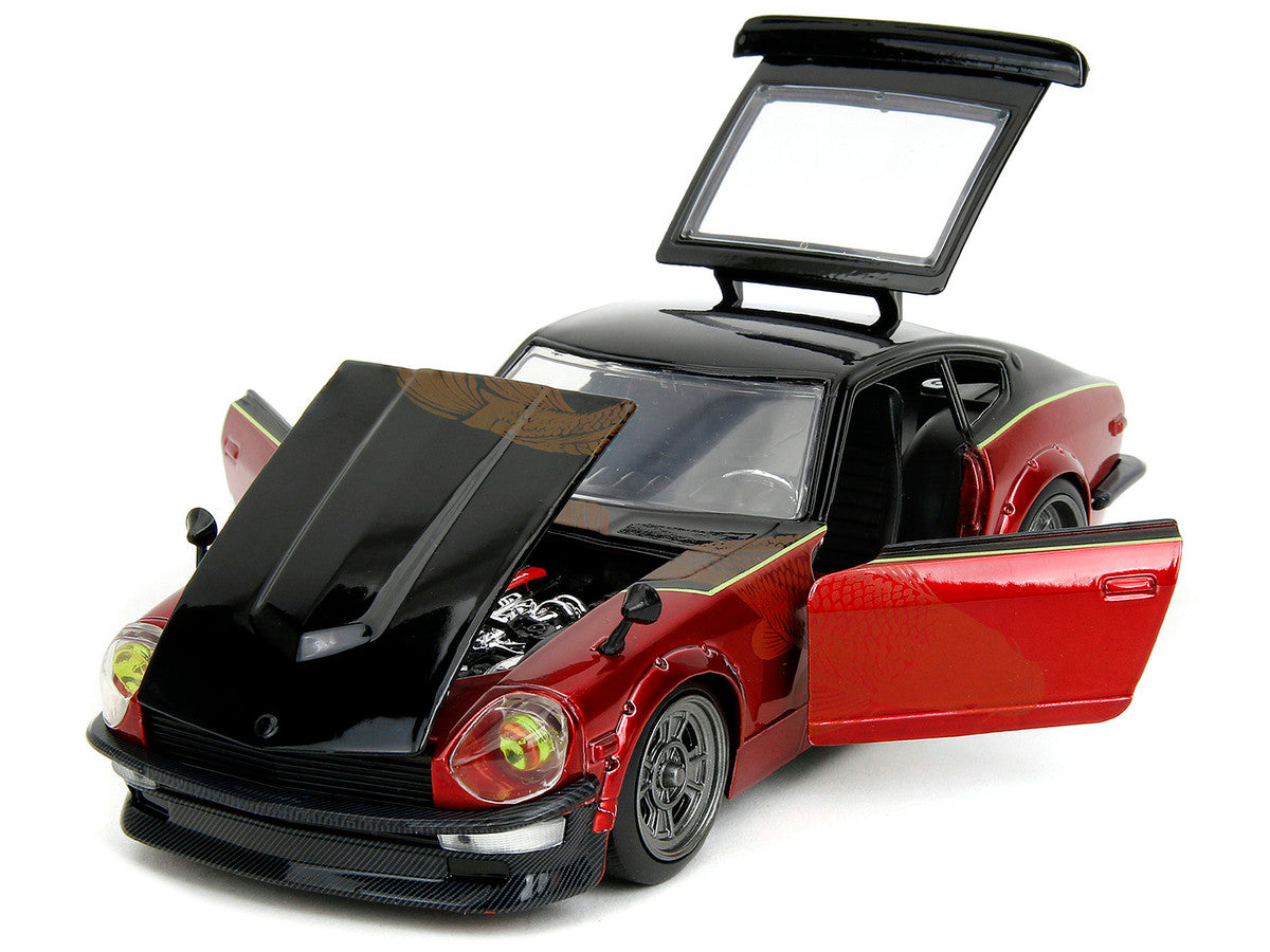 1:24 1972 Datsun 240Z -- Black Red Metallic -- Fast Furious X JADA