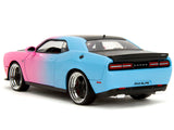 1:24 2015 Dodge Challenger SRT Hellcat -- Pink/Blue -- JADA: Pink Slips