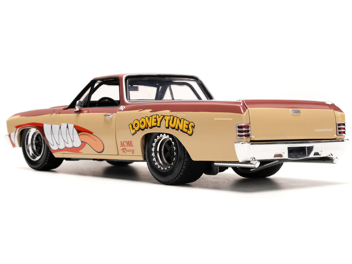 Looney Tunes タズマニアンデビル 1967エルカミーノ JADA TOYS 1/24 Looney Tunes Chevrolet El Camino 1967 diabeł