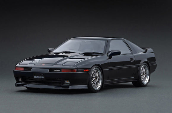 1:18 Toyota Supra 3.0GT Limited (MA70) -- Black -- Ignition Model IG3515