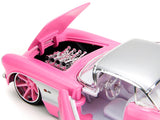 1:24 1957 Chevrolet Corvette -- Pink Metallic w/Silver Top -- JADA: Pink Slips