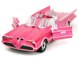 1:24 1966 Classic Batmobile -- Pink Metallic w/White Interior -- JADA: Pink Slips