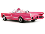 1:24 1966 Classic Batmobile -- Pink Metallic w/White Interior -- JADA: Pink Slips