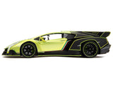 1:24 Lamborghini Veneno -- Lime Green Metallic / Matt Black -- JADA: Pink Slips