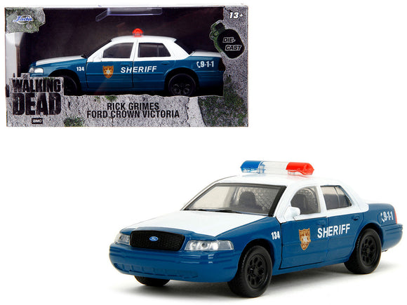 1:32 Rick Grimes' Ford Crown Victoria Police Car -- The Walking Dead -- JADA