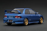 (Pre-Order) 1:18 Subaru Impreza WRX Type R STI Version V (GC8) -- Blue Metallic -- Ignition Model IG3540