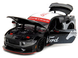 1:24 2024 Ford Mustang Dark Horse -- Black / White w/Horse Graphics -- JADA