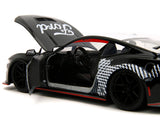 1:24 2024 Ford Mustang Dark Horse -- Black / White w/Horse Graphics -- JADA