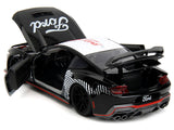 1:24 2024 Ford Mustang Dark Horse -- Black / White w/Horse Graphics -- JADA