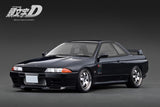 1:18 Initial D -- Nissan Skyline GT-R V-Spec II (BNR32) Black -- Ignition Model IG3544